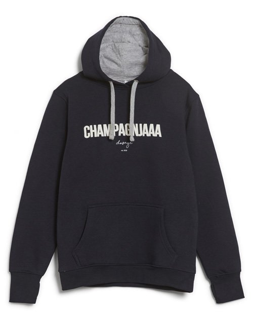 Hoodie Damen "CHAMPAGNJAAA" – schwarz